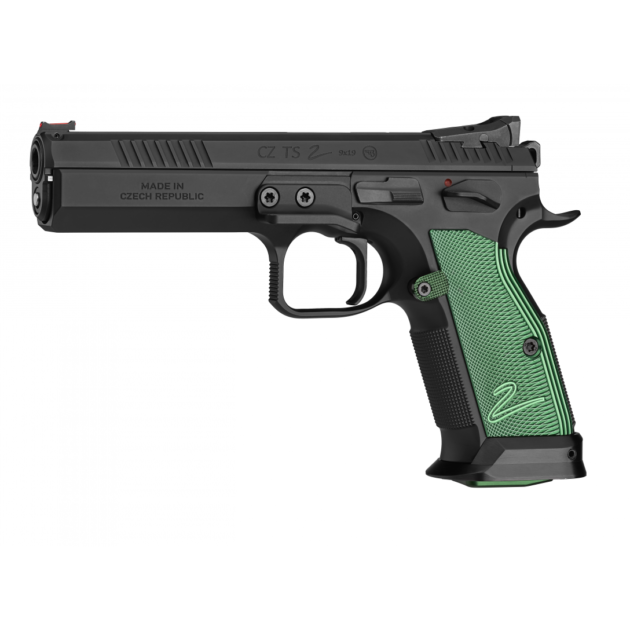 Pištoľ CZ TS2 9x19 racing green